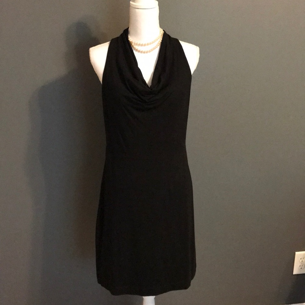 Ann Taylor knit black dress!